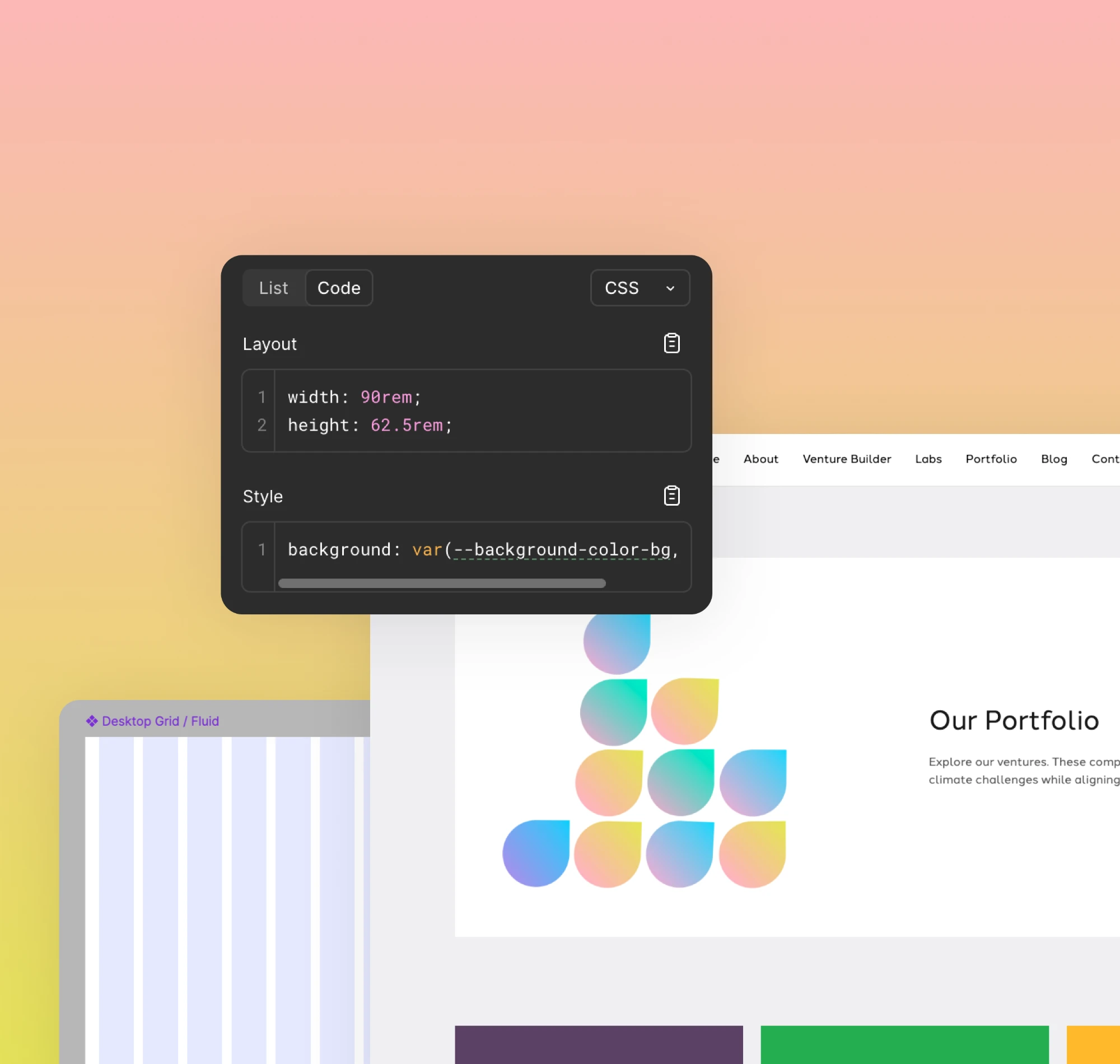 Prosemino design system and Figma work